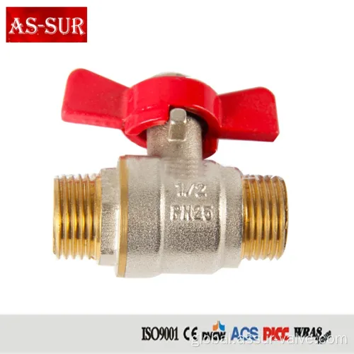 Butterfly Handle Ball Valve Butterfly Alumium Handle Ball Valve Supplier